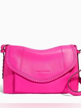 Aimee Kestenberg All For Love Hot Pink Bag Purse Handbag Leather